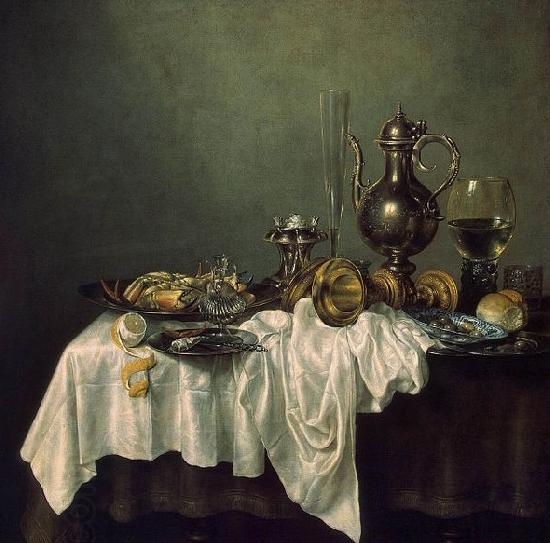 Willem Claesz. Heda Breakfast of Crab oil painting picture